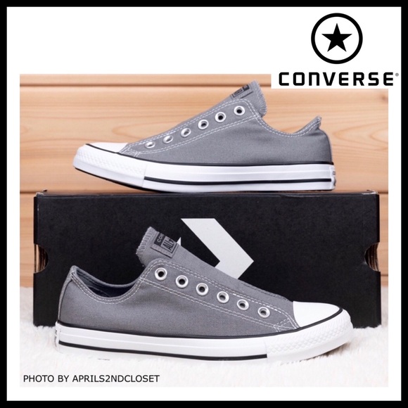 CONVERSE ALL STAR SLIP ONS LO OX LOW TOPS A3C - Picture 4 of 15